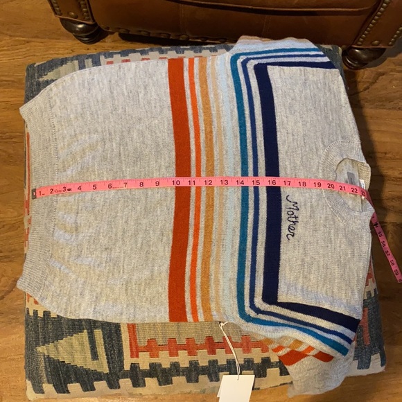 NWT!!! MOTHER Striped Jumper On the Edge of Golden - Picture 8 of 8
